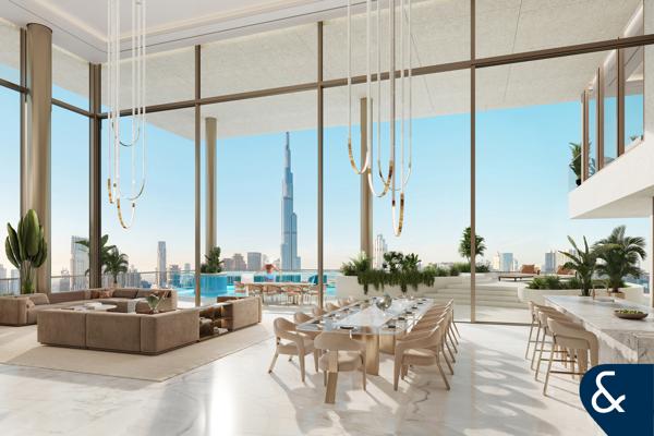 4 Bed | Burj Khalifa View | Handover Q4 27